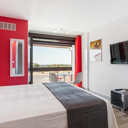Studio Vue Mer Panoramique, Piscine Port Venus Village Naturiste แอกด์ ภายนอก รูปภาพ