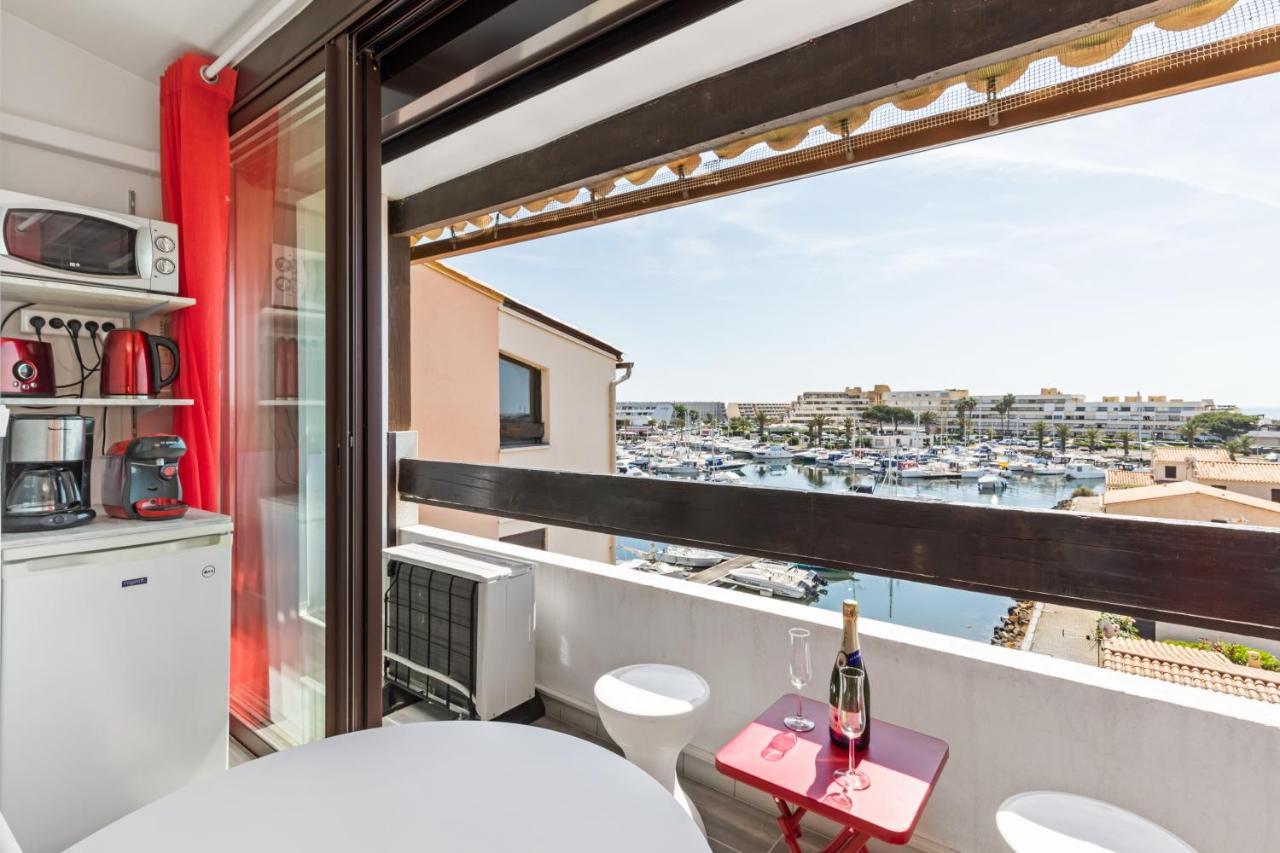 Studio Vue Mer Panoramique, Piscine Port Venus Village Naturiste แอกด์ ภายนอก รูปภาพ