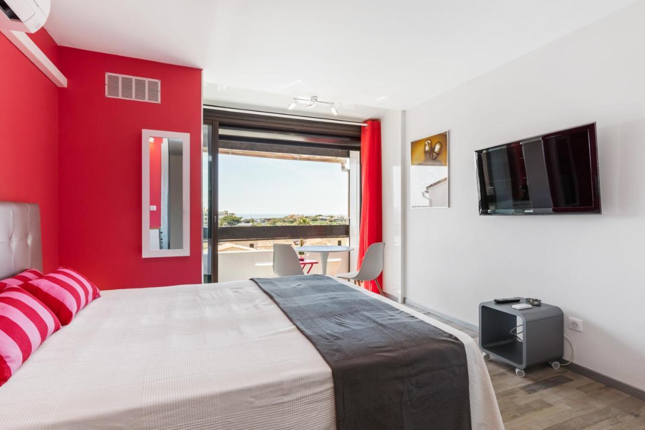 Studio Vue Mer Panoramique, Piscine Port Venus Village Naturiste แอกด์ ภายนอก รูปภาพ